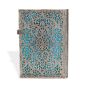 Preview: PAPERBLANKS Notizbuch Maya Blau 130x180mm PB25627 liniert 240 Seiten