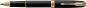 Preview: PARKER Rollerball F 1931518 SONNET schwarz