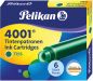 Preview: PELIKAN Tintenpatronen TP/6 300087 grün 6 Stück