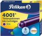 Preview: PELIKAN Tinte 4001 TP/6 301697 violett 6 Stück