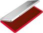 Preview: PELIKAN Metall-Stempelkissen rot 331132 Gr.1 16x9cm