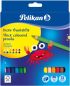 Preview: PELIKAN Buntstifte Jumbo dreikant 700160 12 Farben inkl. Spitzer