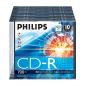 Preview: PHILIPS CD-R Slim 80MIN/700MB CR7D5NS10/00 52x foil 10 Pcs