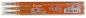 Preview: PILOT Mine FriXion Refill BLS-FR7-O-S3 orange, 3er Set