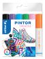 Preview: PILOT Marker Set Pintor M S6/0517436 6 Farben creative