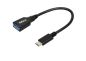 Preview: PORT Converter TypeC to USB 3.0 900133 cable 15cm black