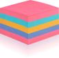 Preview: POST-IT Super Sticky Würfel 76x76mm 2028SSRBWC multicolor 440 Blatt