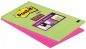 Preview: POST-IT Block Super Sticky 125x200mm 5845-SSEU grün/pink, 2x45 Blatt, liniert