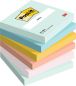 Preview: POST-IT Dream 76x76mm 654-6-BEA 6-farbig ass./6x100 Blatt