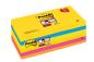 Preview: POST-IT Super Sticky Notes 76x76mm 654SR9+3 Rio 5 Farben 12 x 90 Blatt