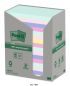 Preview: POST-IT Haftnotizen Recycling 127x76mm 655-1RPT 4-farbig, 16x100 Blatt