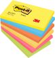 Preview: POST-IT Haftnotizen Energy 127x76mm 655-TFEN 6-farbig 6x100 Blatt