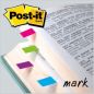 Preview: POST-IT Index Mini 11.9x43.1mm 683-4AB 4-farbig 4x35 Tabs