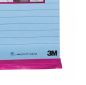 Preview: POST-IT Block Super Sticky 102x152mm 6844L-NB hellblau,45 Bl.,liniert,hängb.