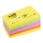 Preview: POST-IT Z-Notes neon 76x127mm R-350NRB rainbow 6x100 Blatt