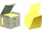 Preview: POST-IT Recycling Z-Notes 76x76mm R330-1B pastellgelb 6 Stück