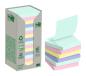 Preview: POST-IT Green Z-Notes 76x76mm R330-1RPT Recycling, 100 Blatt 16 Stück