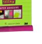 Preview: POST-IT Block Super Sticky 100x100mm XL-LL grün, 70 Bl., liniert, hängbar