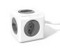 Preview: POWERCUBE Socket extend grey 66.7790GY 5xT.13,1.5m cable