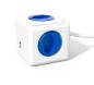 Preview: POWERCUBE Socket extend blue 66.7890BL 4xT.13 2xUSB 5V 2.1A