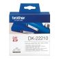 Preview: PTOUCH Endlos-Etiketten 29mmx30.48m DK-22210 QL-500/550 Papier Rolle