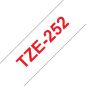 Preview: PTOUCH Band, laminiert rot/weiss TZe-252 PT-2450DX 24 mm