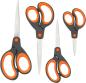 Preview: RAPESCO Schere Soft-Grip 1577 4 Stück orange