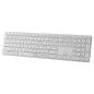 Preview: RAPOO E9800M ultraslim keyboard 11491 wireless, White