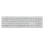 Preview: RAPOO E9800M ultraslim keyboard 11491 wireless, White