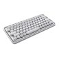 Preview: RAPOO Ralemo Pre 5 mech. Keyboard 11567 wireless, White-Silver