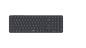 Preview: RAPOO E9710 ultraslim Keyboard 12642 Wireless, Dark Grey