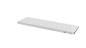 Preview: RAPOO E9710 ultraslim Keyboard 12643 Wireless, White