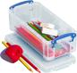 Preview: REALLY USEFUL BOX Kunststoffbox 0,9lt 68501800 transparent