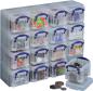 Preview: REALLY USEFUL BOX Organizer Set 0,14lt 68507300 transparent