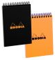 Preview: RHODIA Spiralblock orange A7 11500C kariert 80 Blatt