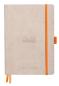 Preview: RHODIA Goalbook Notizbuch A5 117574C Softcover beige 240 S.