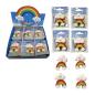 Preview: ROOST Radierer-Set 3D 4563 Wolke, Regenbogen, assortiert