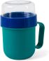 Preview: ROOST Lunch Tasse 13x10x15mm 497727 sporty petrol/cobalt blue