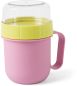 Preview: ROOST Lunch Tasse 13x10x15mm 497741 bubble gum pink/lime