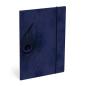 Preview: ROOST Ordner Midnight Gold 503268 blue 26x1x35cm