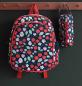 Preview: ROOST Rucksack Erdbeeren BPSTBU66 27x32x19cm