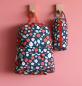 Preview: ROOST Kleiner Rucksack Erdbeeren BPSTBU71 23.5x30x10cm