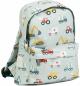 Preview: ROOST Kleiner Rucksack Fahrzeuge BPVEBU69 23.5x30x10cm