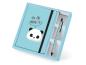 Preview: ROOST Notizbuch und Stift A5 XL1812 Panda