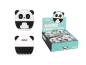 Preview: ROOST Mini Notizblock 11.7x11cm XL1840J Panda