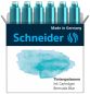 Preview: SCHNEIDER Tintenpatronen 166134 bermuda blue 6 Stk.