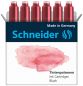 Preview: SCHNEIDER Tintenpatronen 166136 blush 6 Stk.