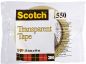 Preview: SCOTCH Transparent Tape 550 15mmx66m 550/1566