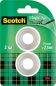 Preview: SCOTCH Magic Tape 810 19mmx7,5m 8-1975R2 transparent 2 Rollen