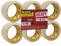 Preview: SCOTCH Verpackungsband 50mmx66m HV.5066.F6.T. Heavy, transp. 6 Rollen